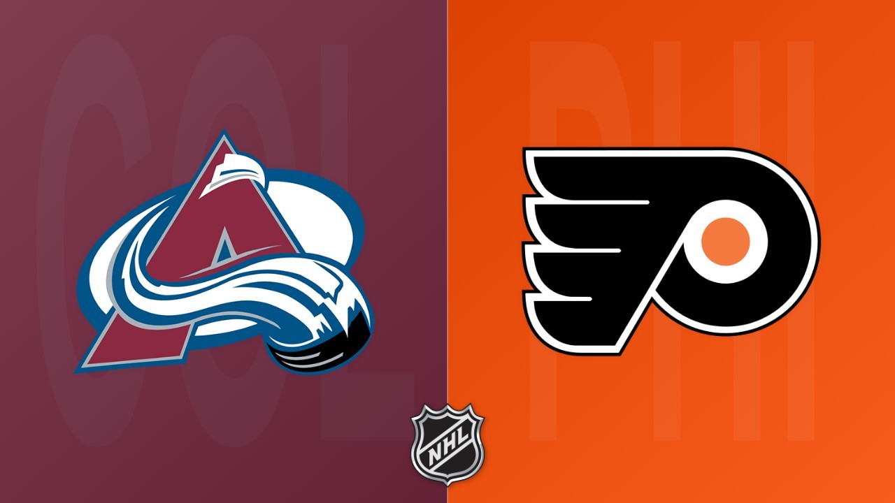 Philadelphia Flyers vs Colorado Avalanche poster