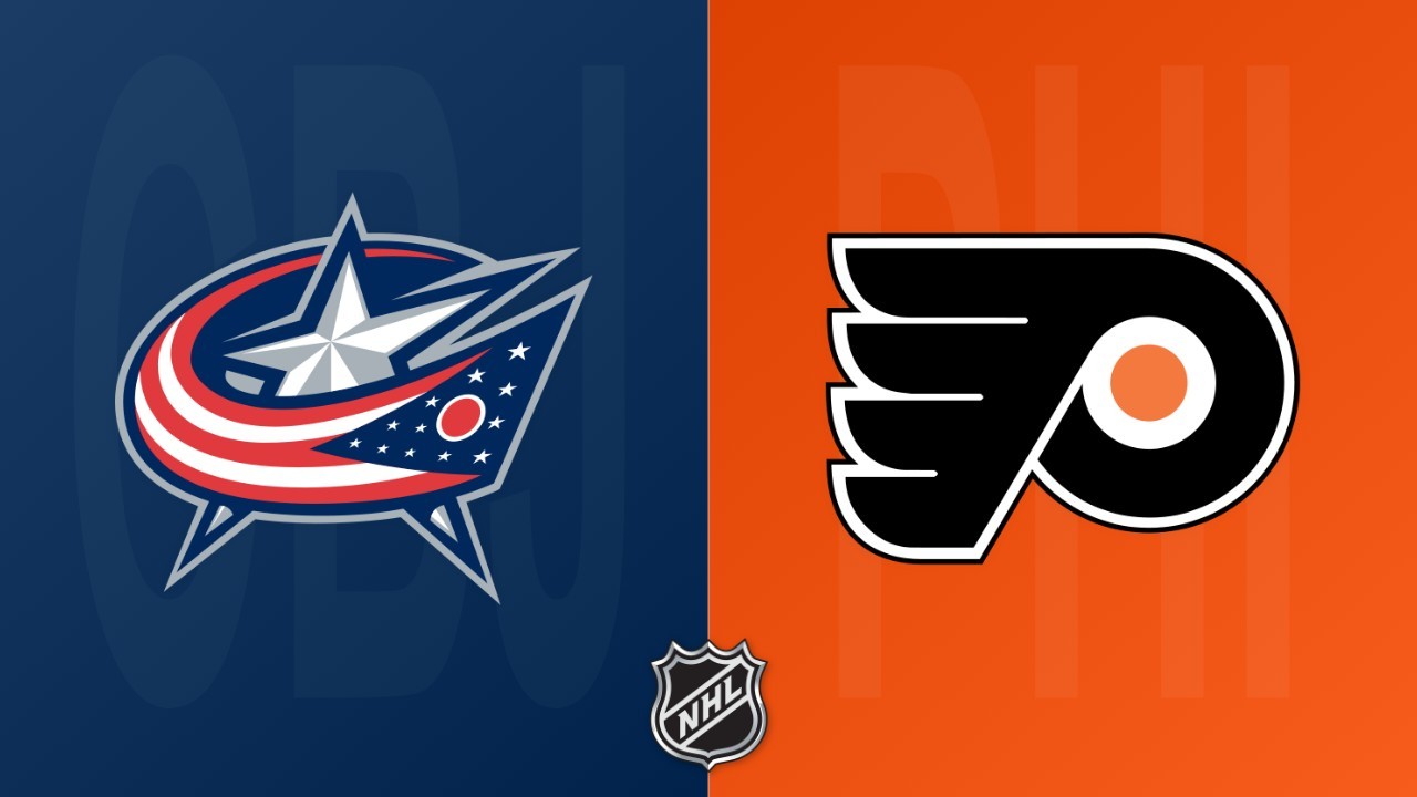 Philadelphia Flyers vs Columbus Blue Jackets poster