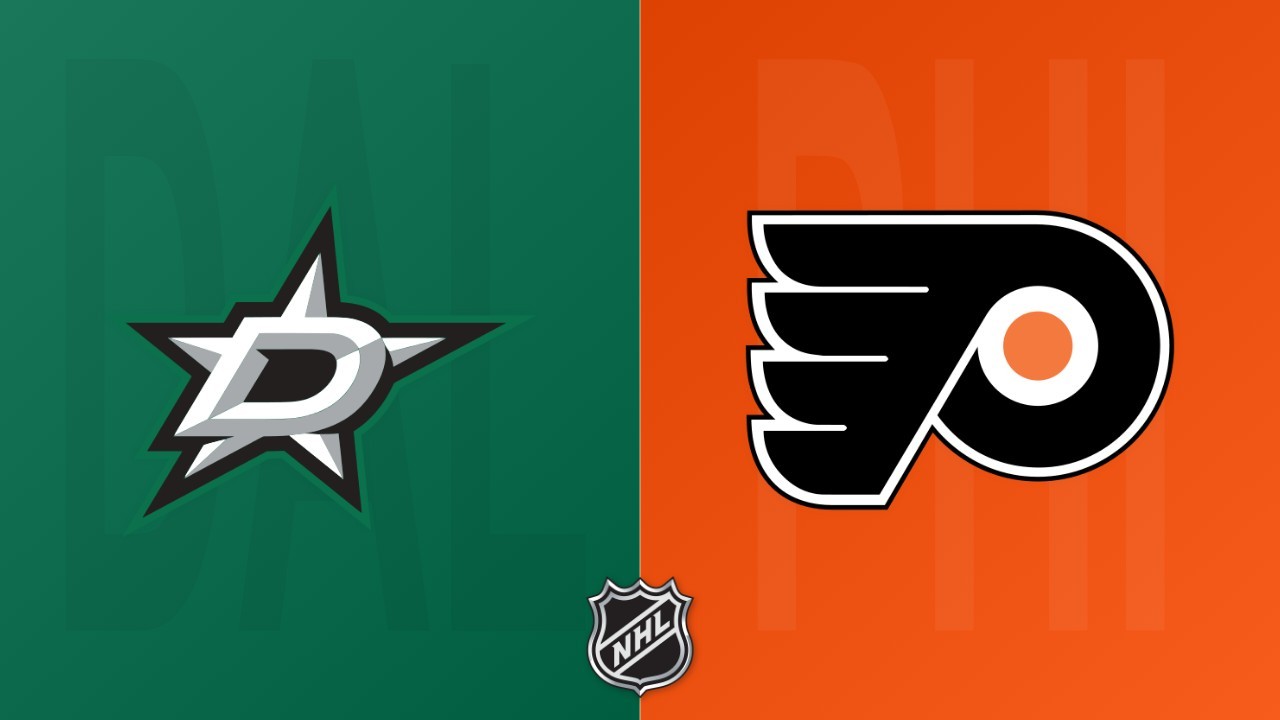 Philadelphia Flyers vs Dallas Stars poster