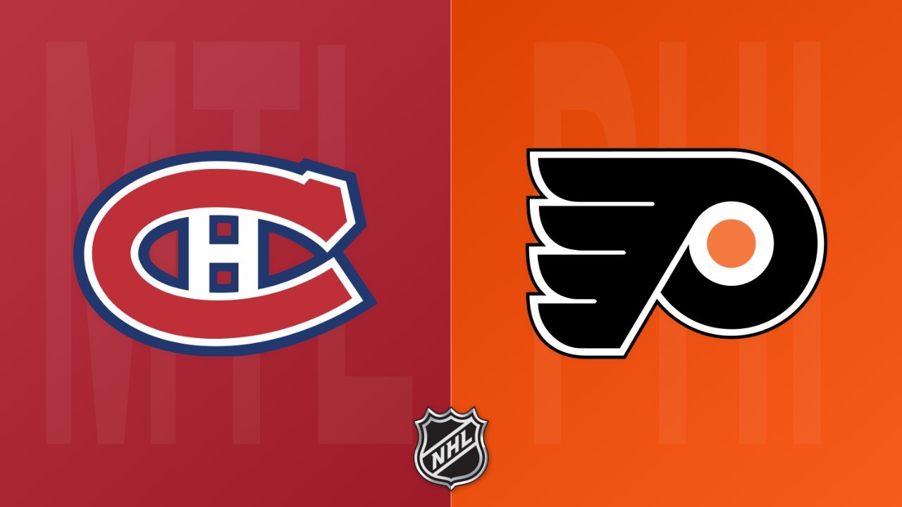 Philadelphia Flyers vs Montreal Canadiens poster