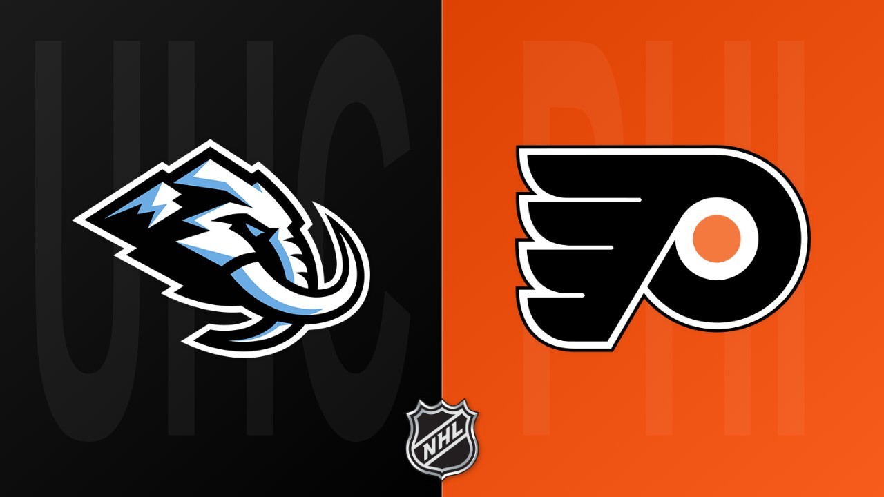 Philadelphia Flyers vs Utah Mammoth poster