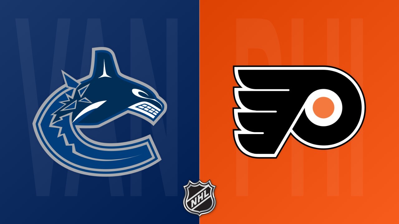 Philadelphia Flyers vs Vancouver Canucks poster
