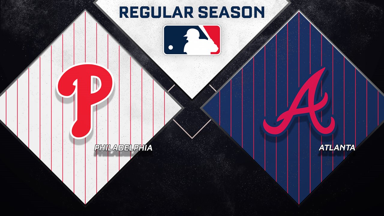 Philadelphia Phillies vs Atlanta Braves poster
