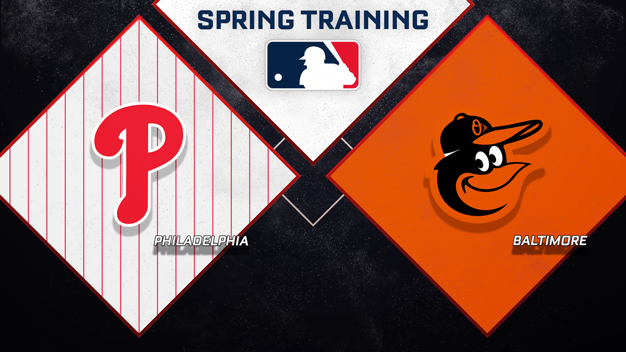 Philadelphia Phillies vs Baltimore Orioles poster