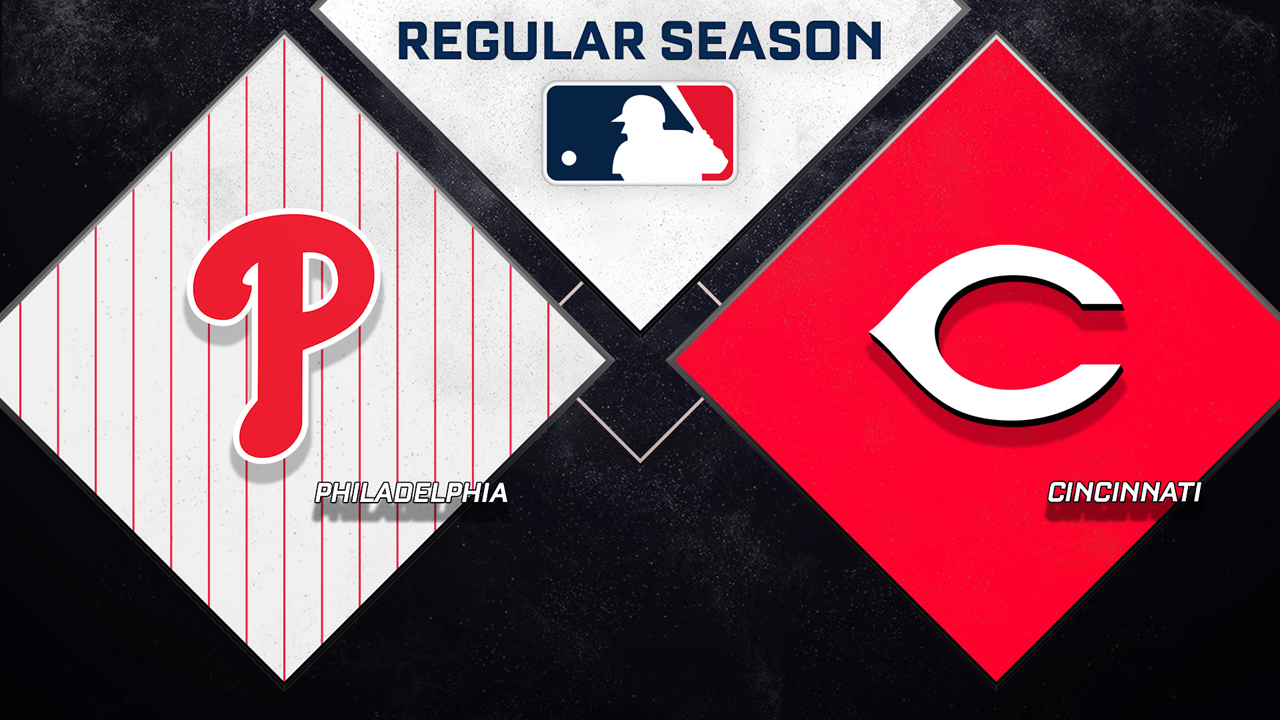 Philadelphia Phillies vs Cincinnati Reds poster