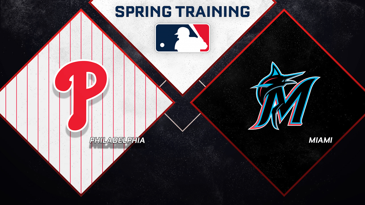 Philadelphia Phillies vs Miami Marlins poster