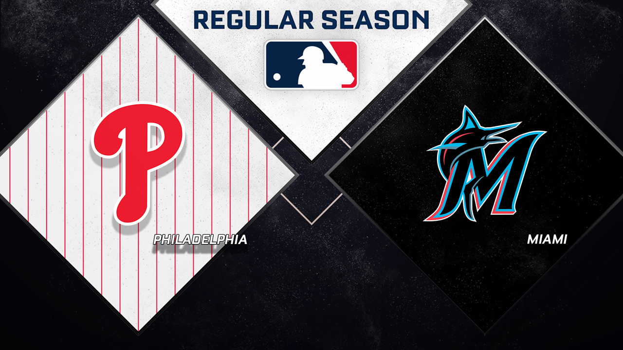 Philadelphia Phillies vs Miami Marlins poster