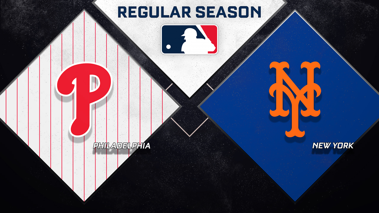 Philadelphia Phillies vs New York Mets poster