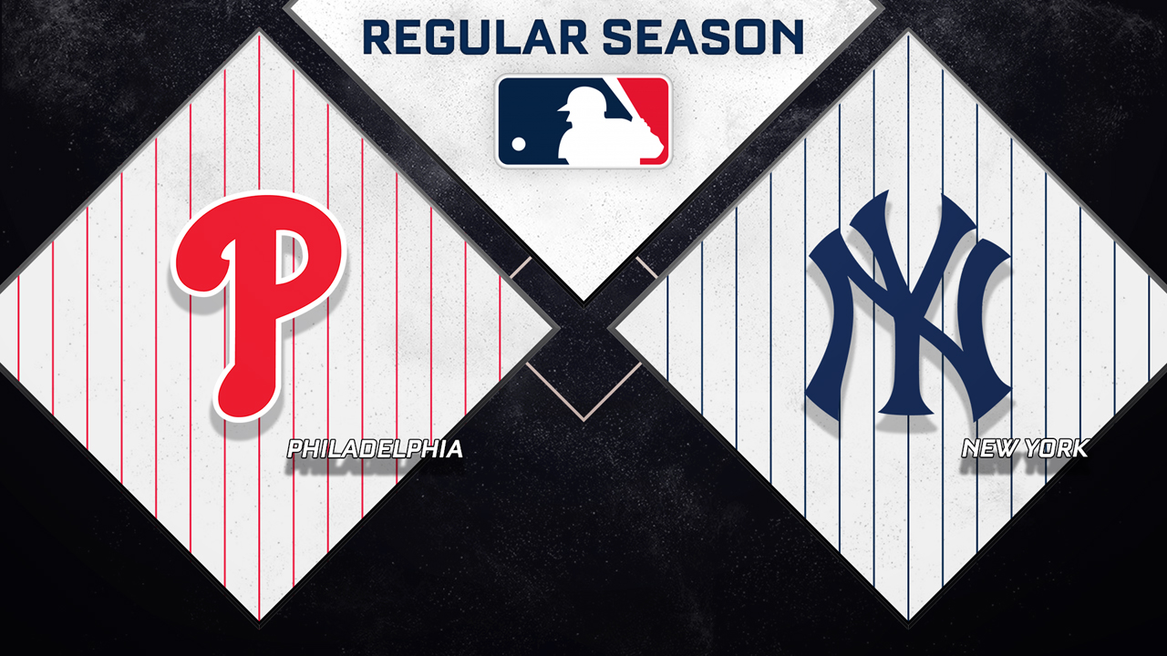 Philadelphia Phillies vs New York Yankees poster