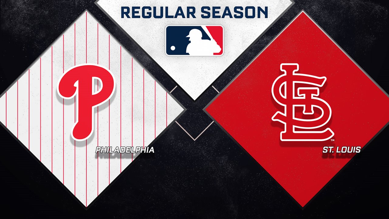 Philadelphia Phillies vs St. Louis Cardinals poster