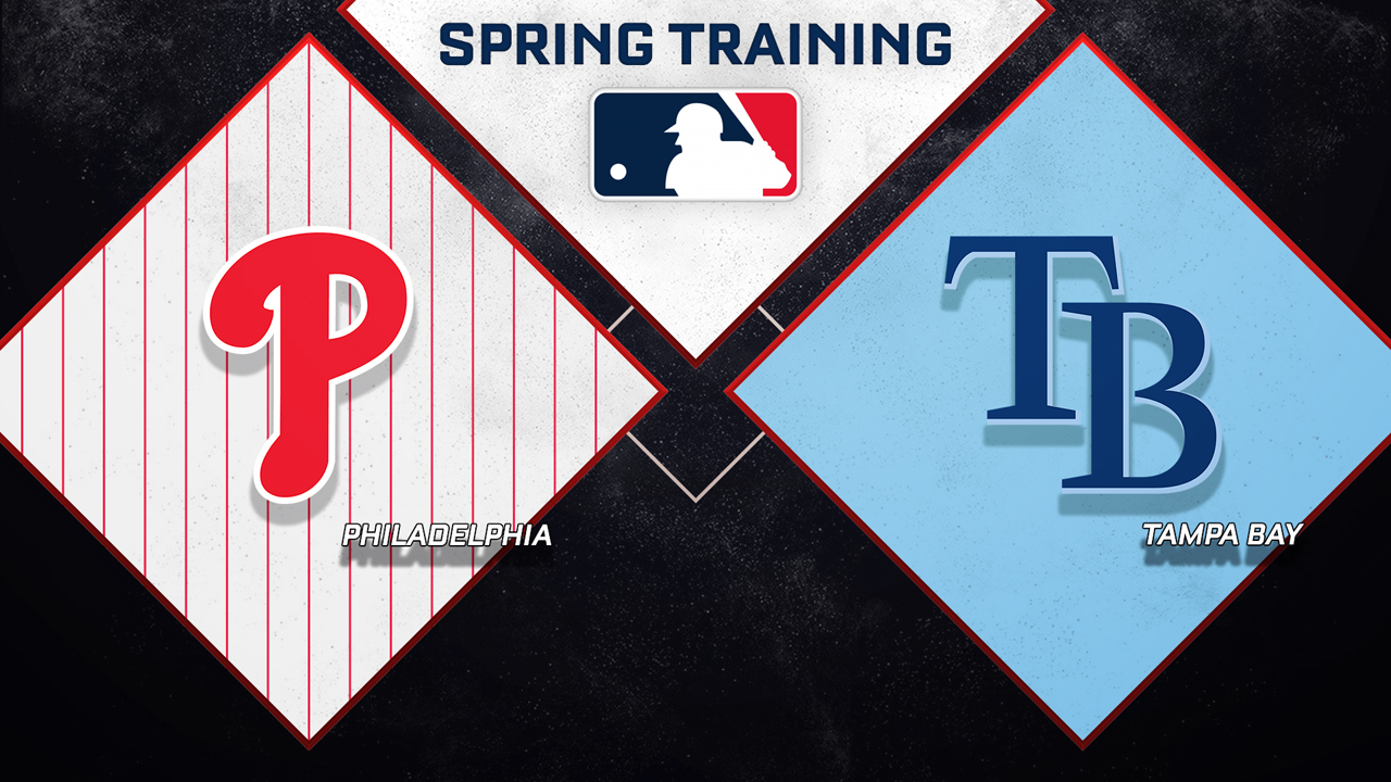 Philadelphia Phillies vs Tampa Bay Rays poster