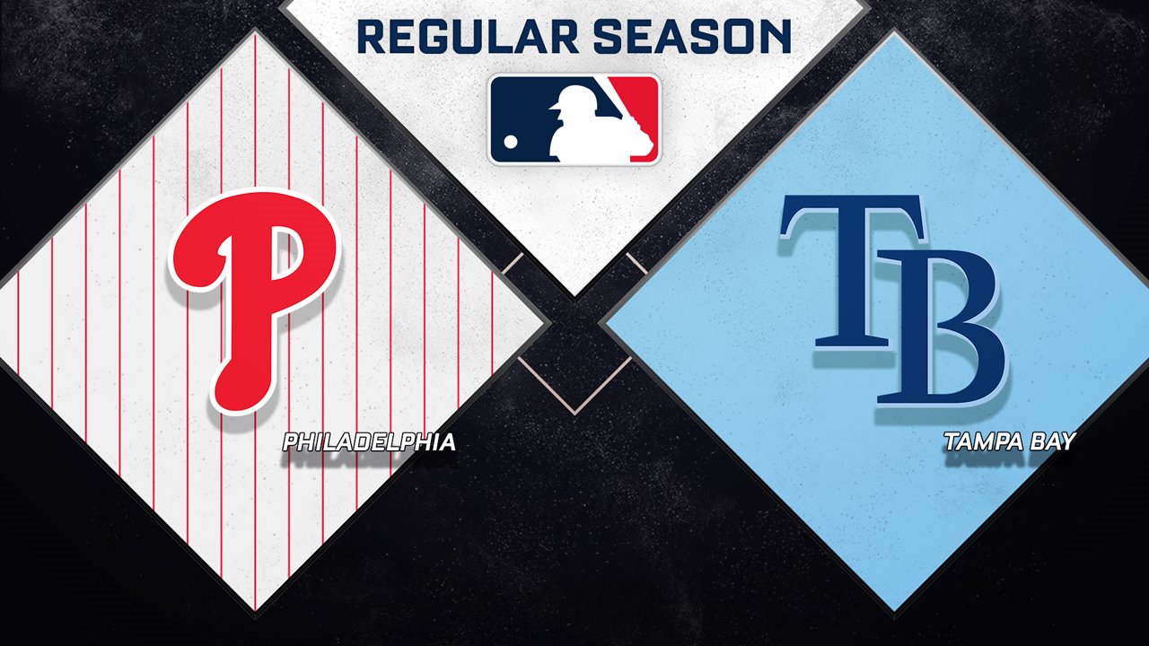 Philadelphia Phillies vs Tampa Bay Rays poster