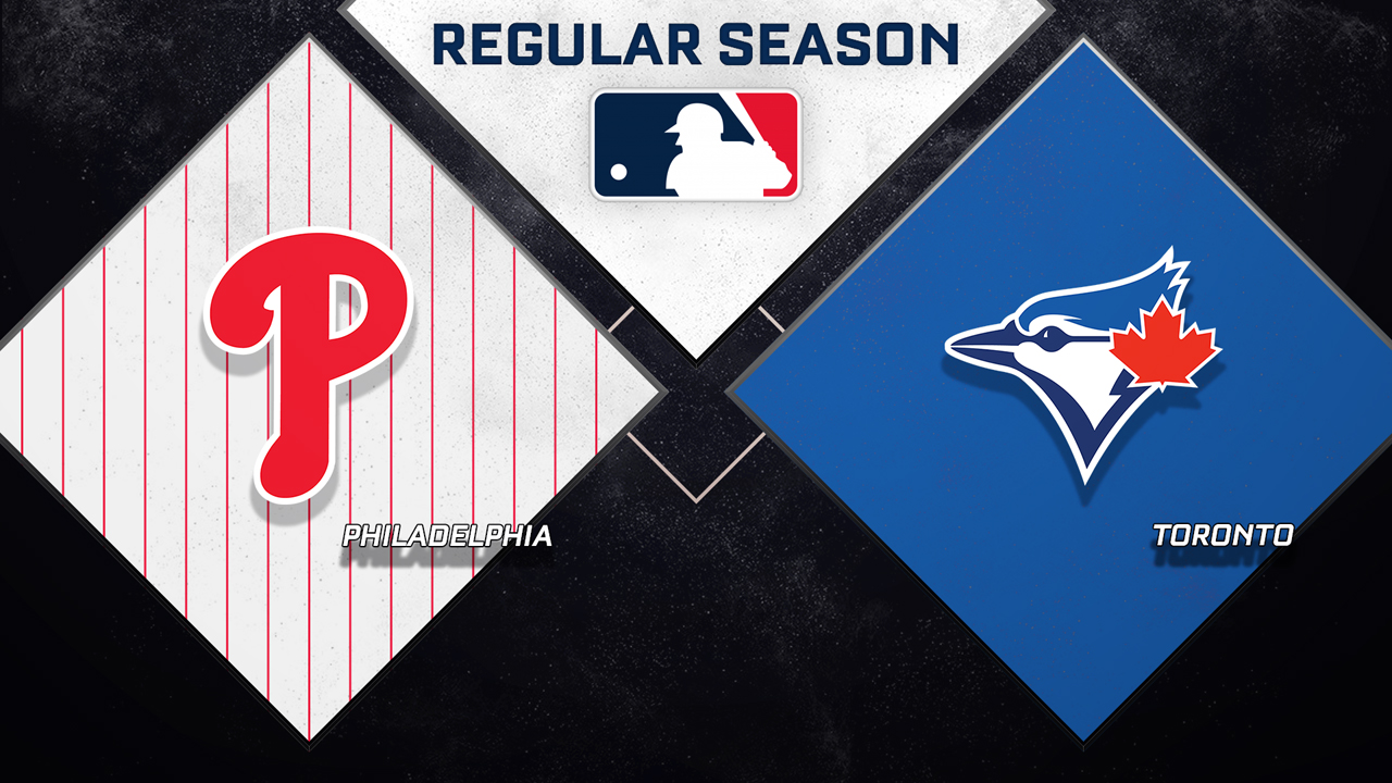 Philadelphia Phillies vs Toronto Blue Jays poster