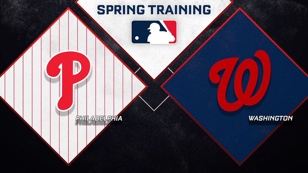 Philadelphia Phillies vs Washington Nationals poster