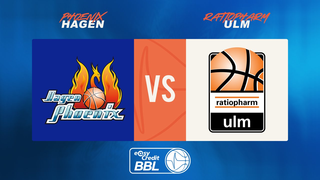 Phoenix Hagen vs Ulm poster