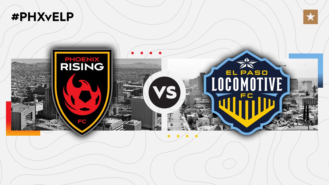 Phoenix Rising vs El Paso Locomotive poster
