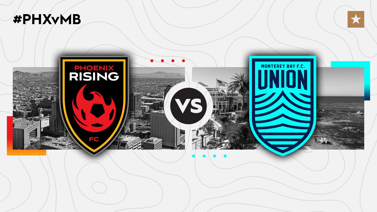 Phoenix Rising vs Monterey Bay FC poster