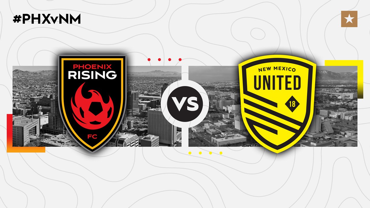 Phoenix Rising vs New Mexico United poster