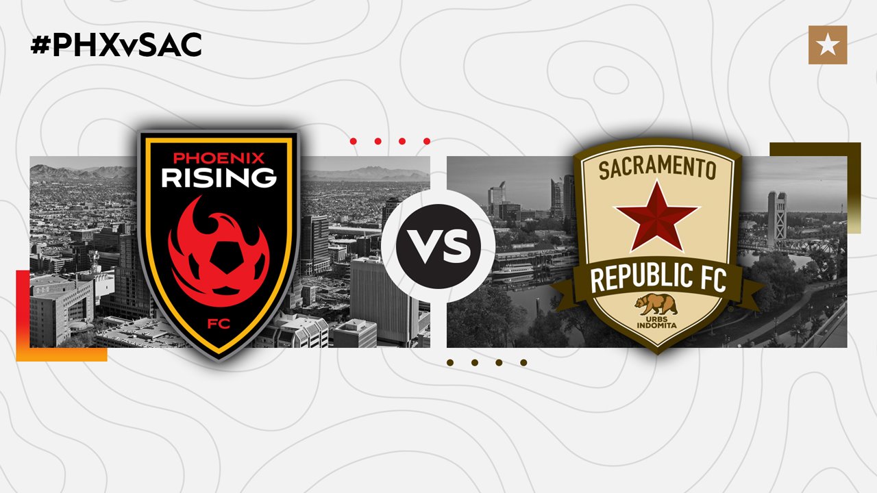 Phoenix Rising vs Sacramento Republic poster