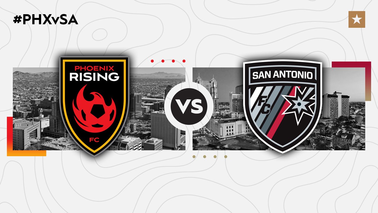 Phoenix Rising vs San Antonio poster