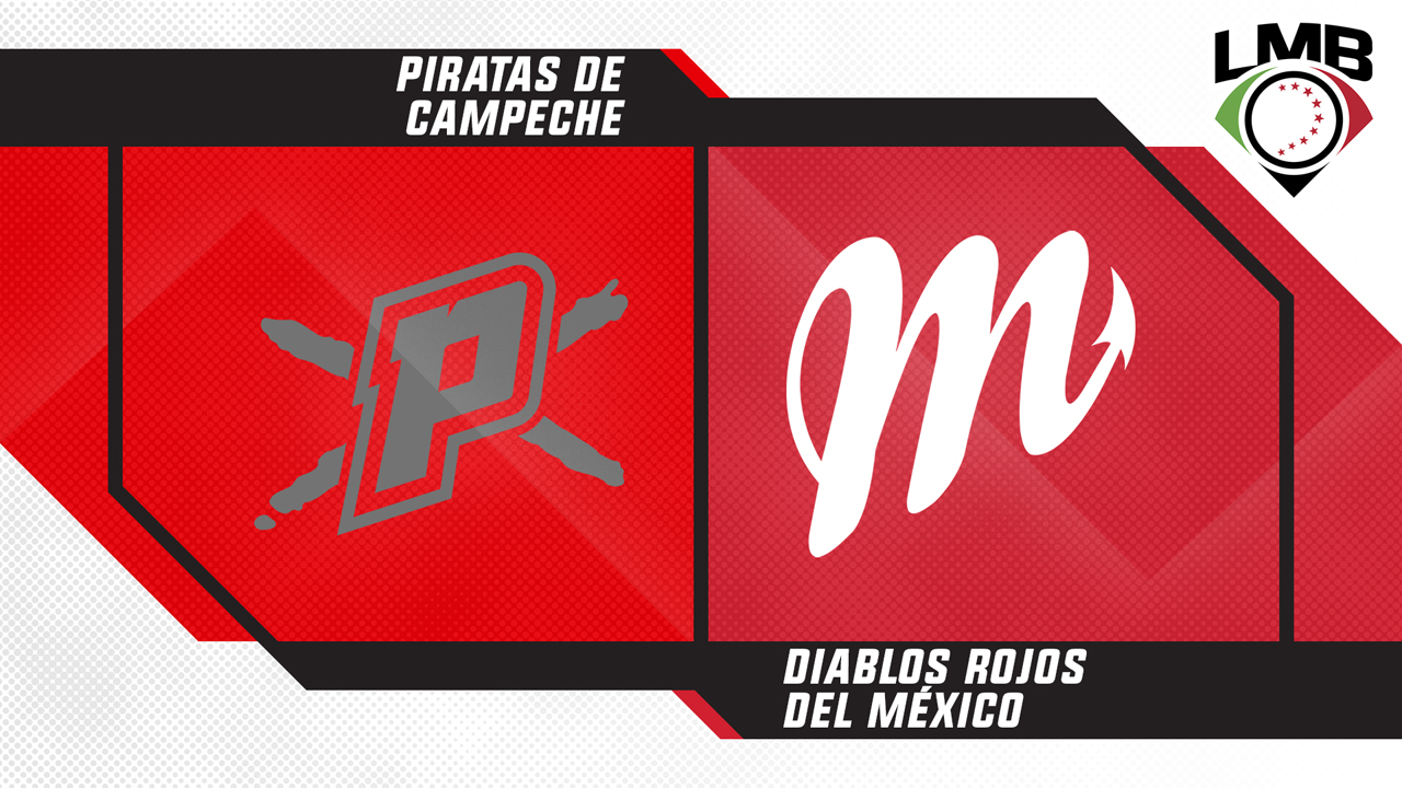 Piratas de Campeche vs Diablos Rojos del México poster