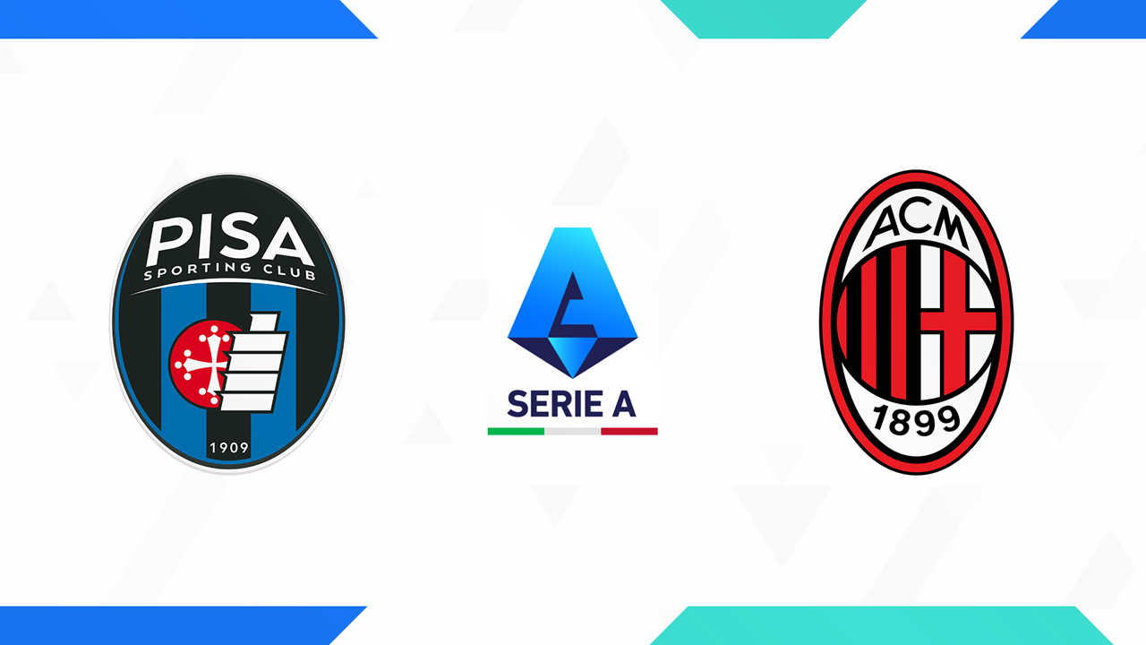 Pisa vs AC Milan poster