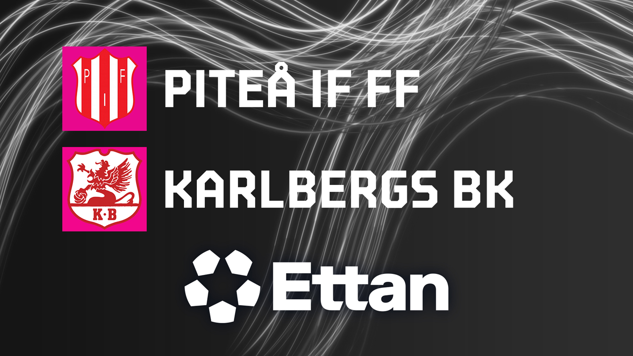 Piteå vs Karlberg poster