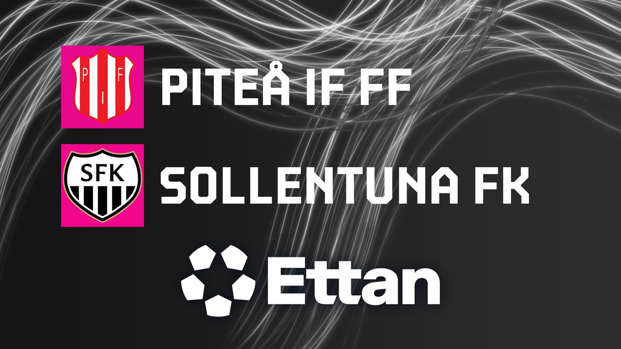 Piteå vs Sollentuna poster