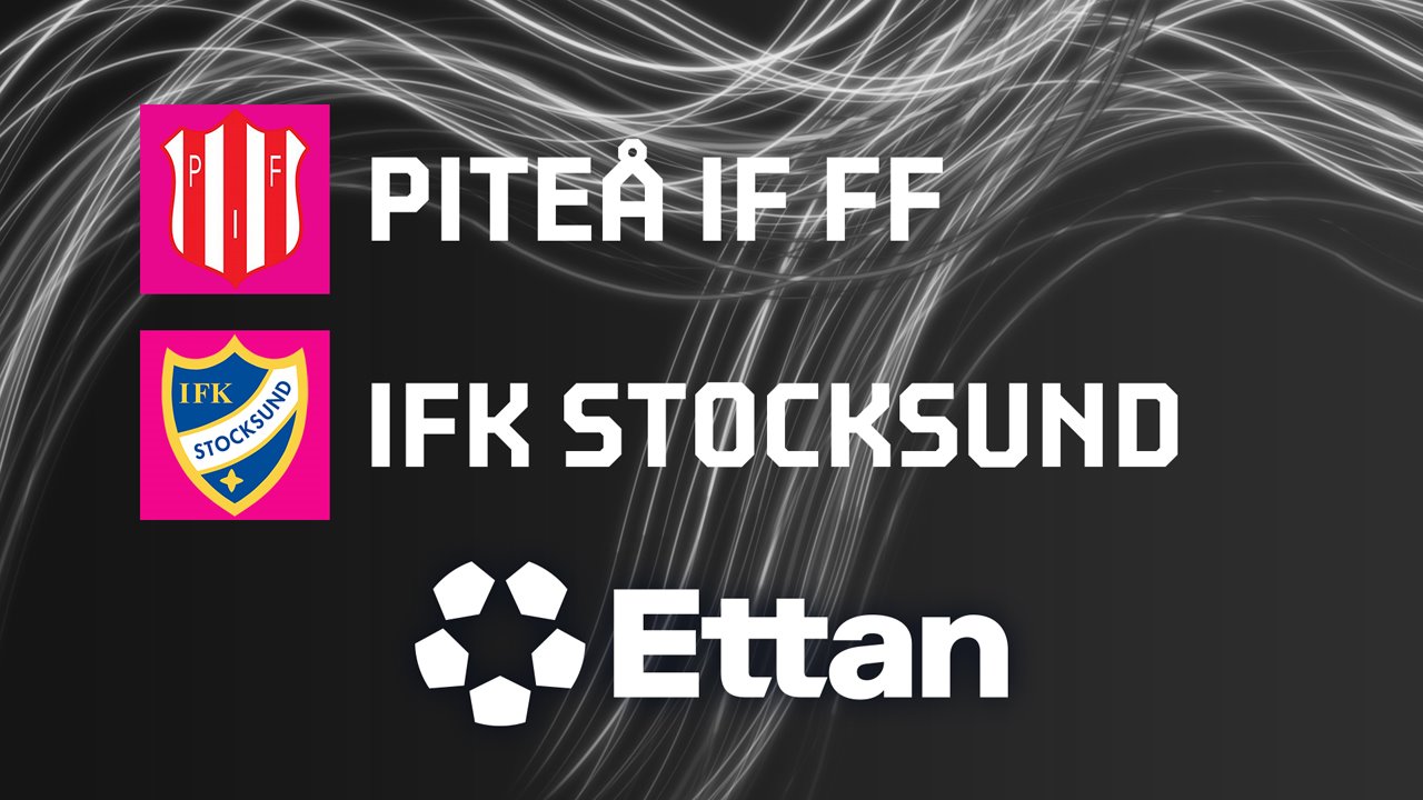 Piteå vs Stocksund poster