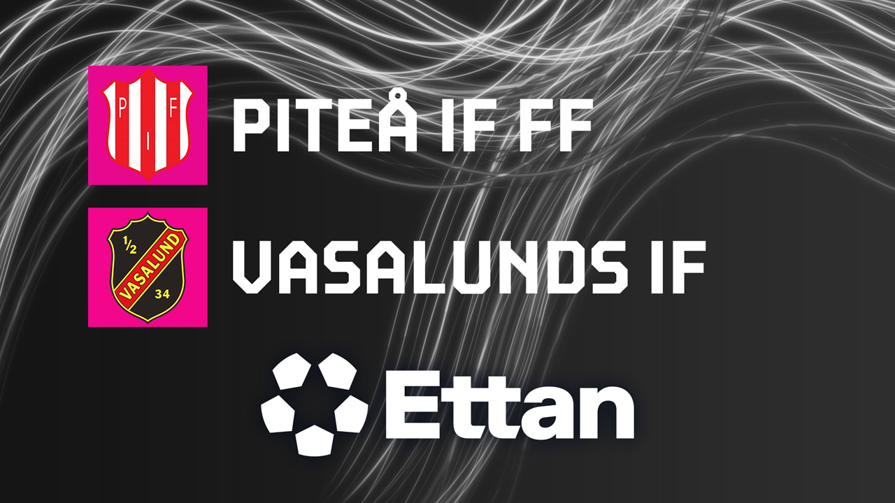 Piteå vs Vasalund poster