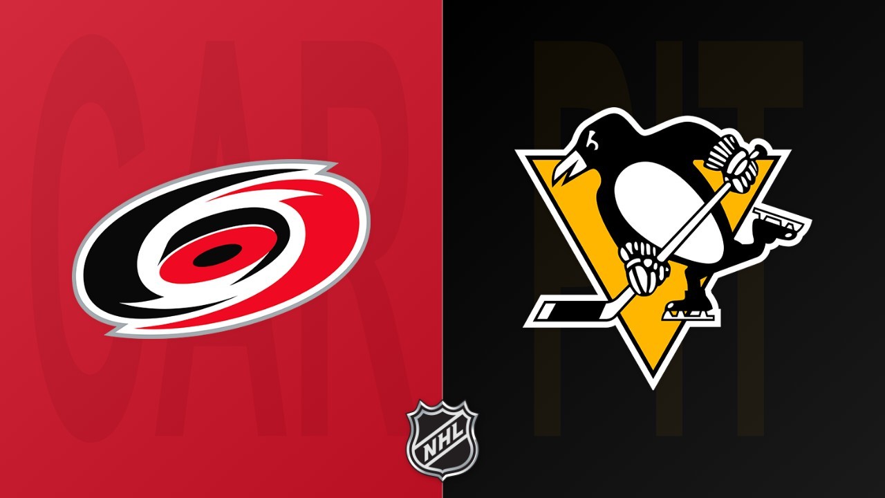 Pittsburgh Penguins vs Carolina Hurricanes poster