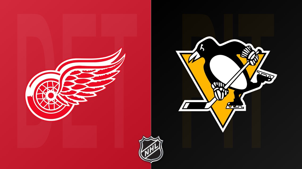 Pittsburgh Penguins vs Detroit Red Wings poster