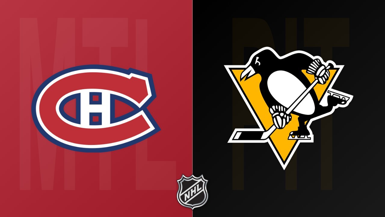 Pittsburgh Penguins vs Montreal Canadiens poster