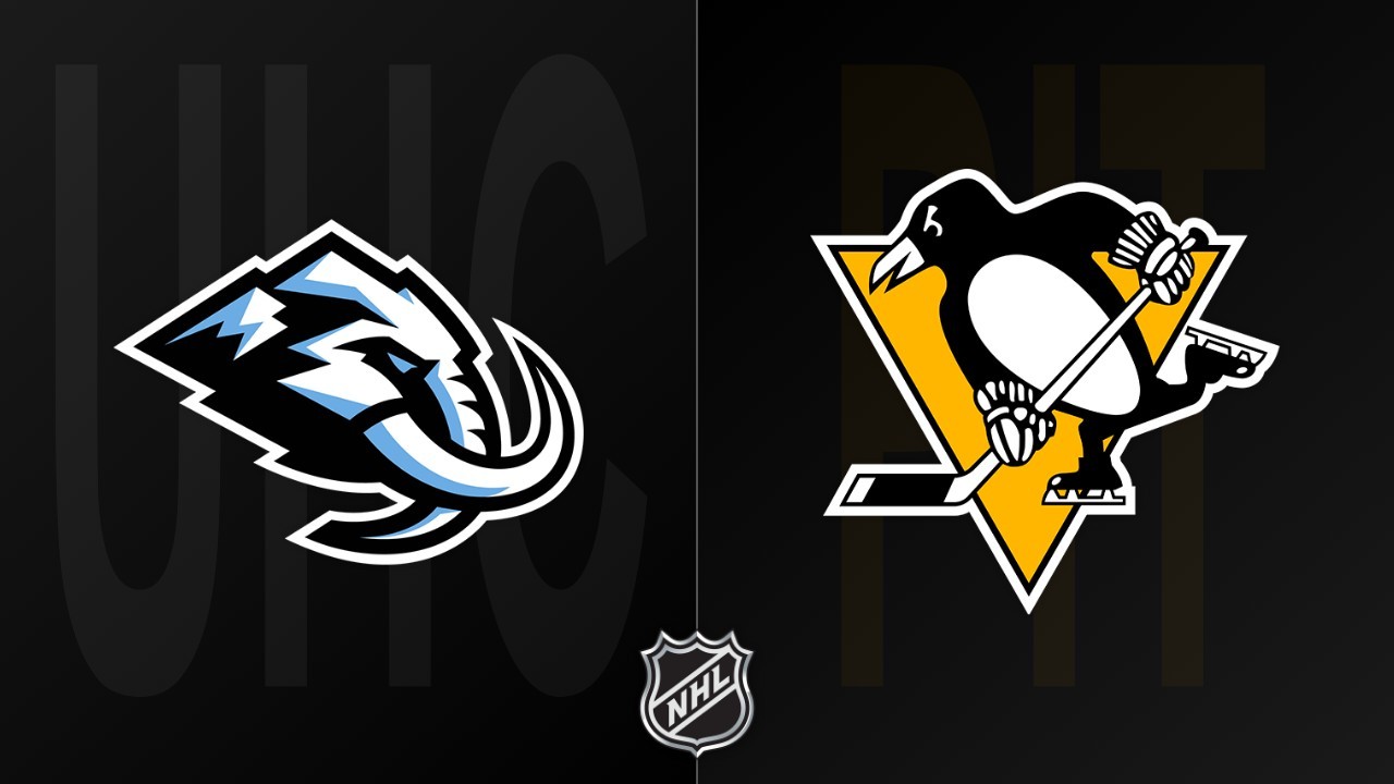 Pittsburgh Penguins vs Utah Mammoth poster