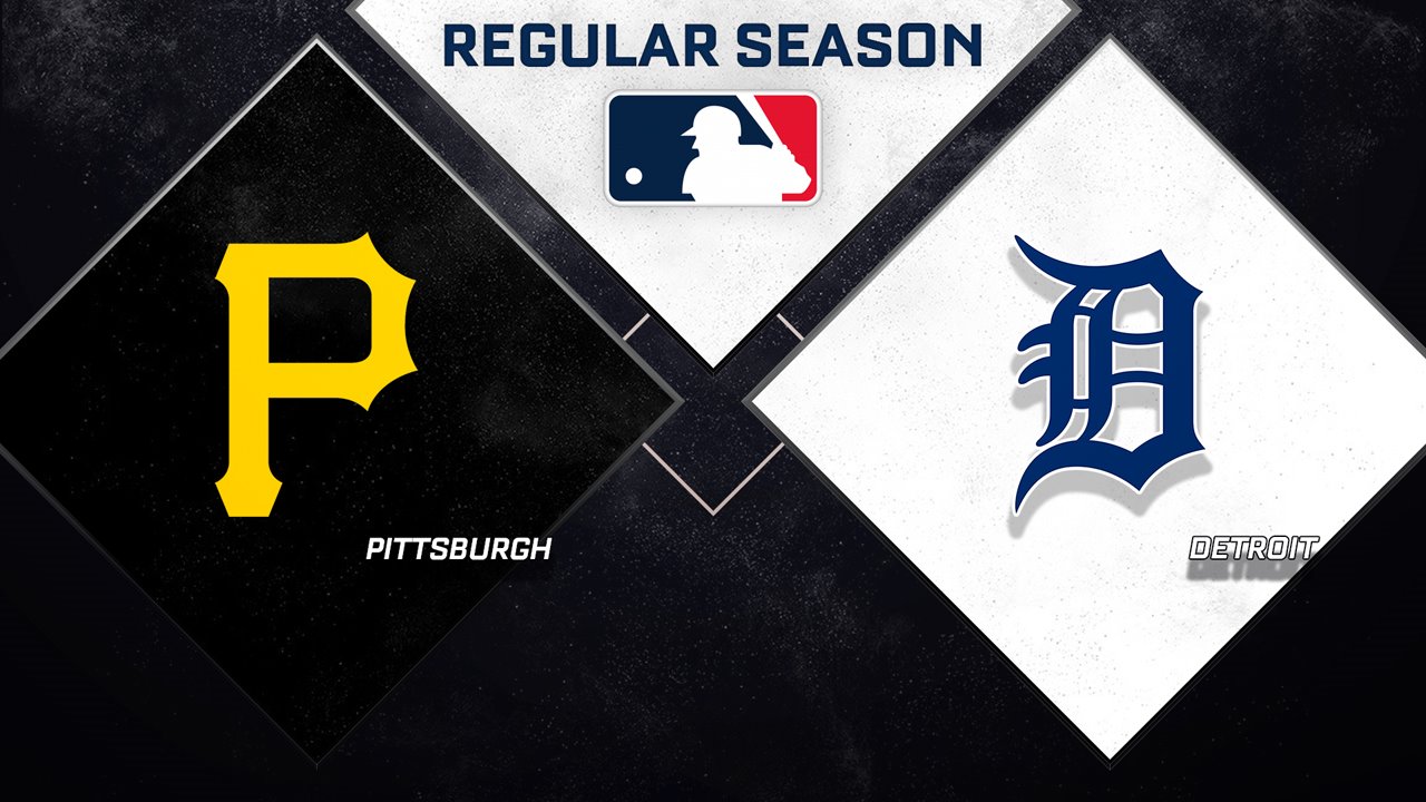 Pittsburgh Pirates vs Detroit Tigers poster