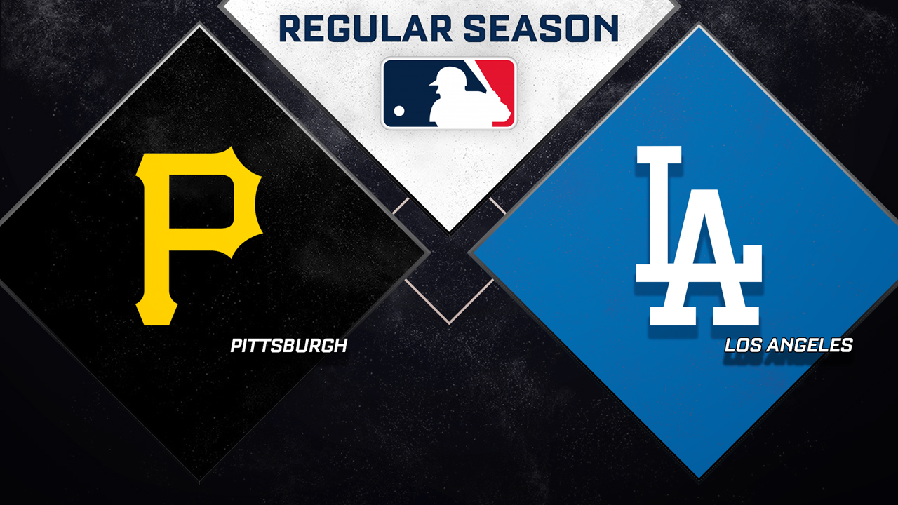 Pittsburgh Pirates vs Los Angeles Dodgers poster