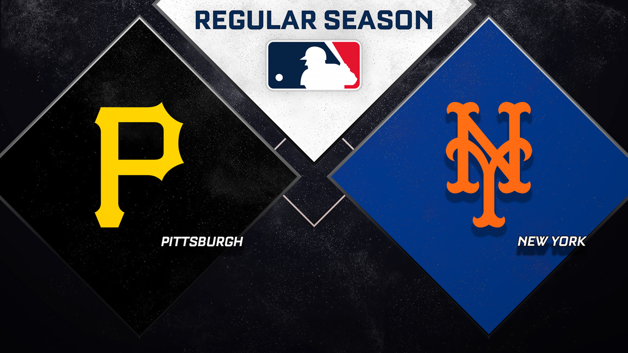 Pittsburgh Pirates vs New York Mets poster