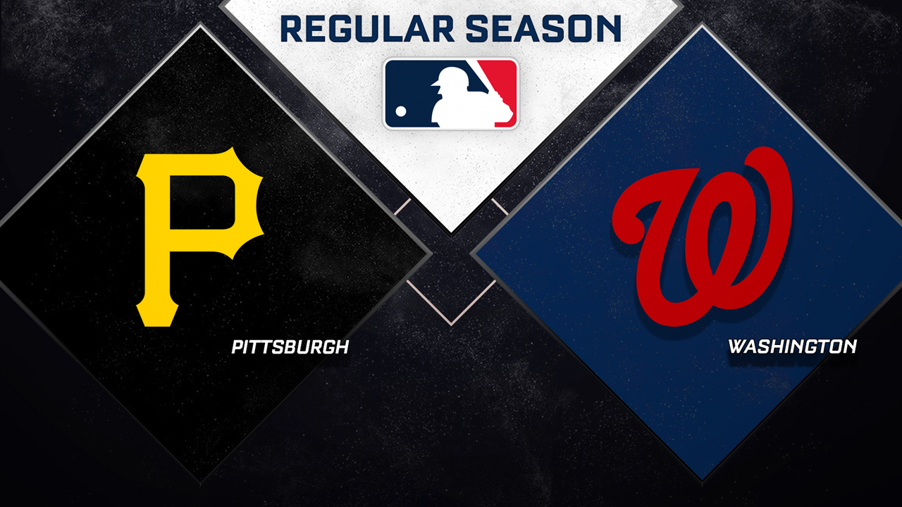 Pittsburgh Pirates vs Washington Nationals poster