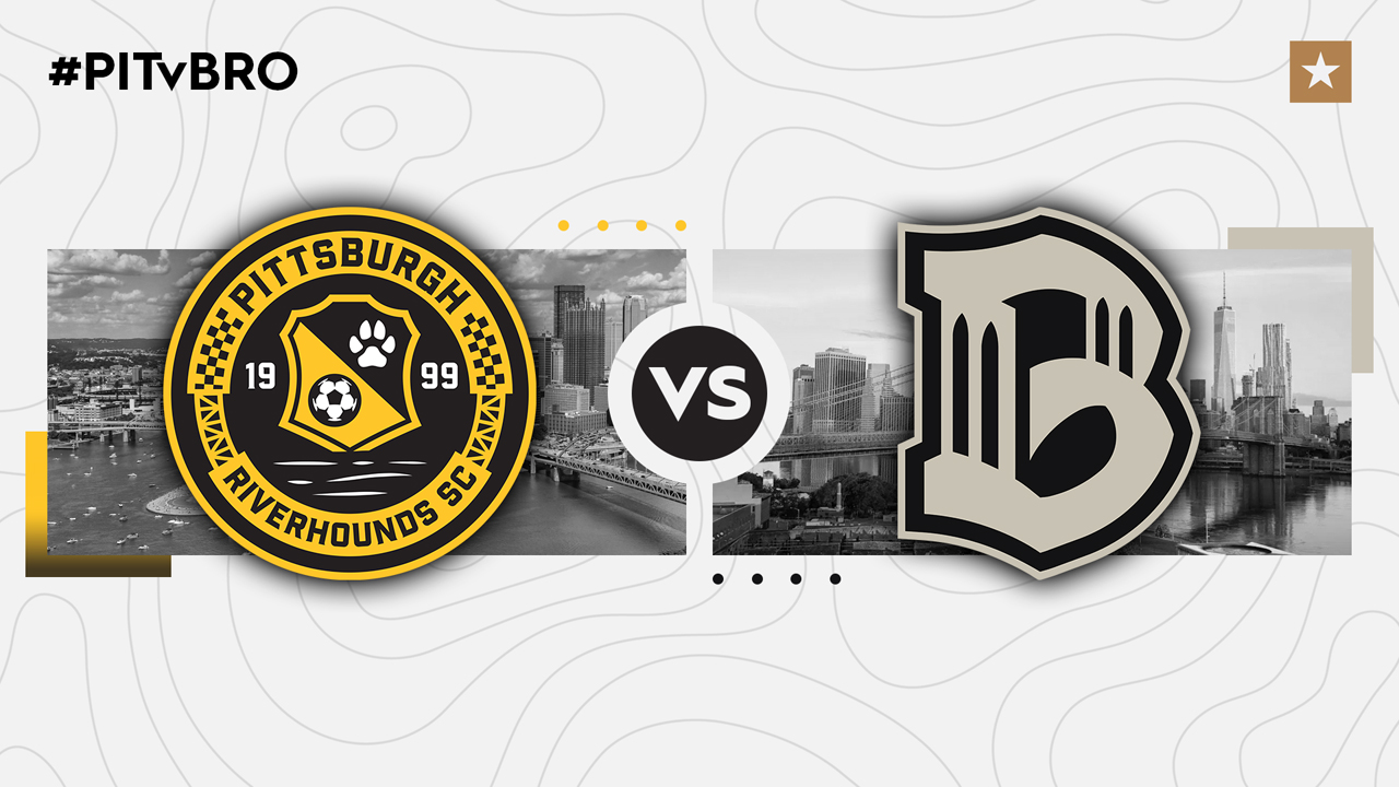 Pittsburgh Riverhounds vs Brooklyn FC poster