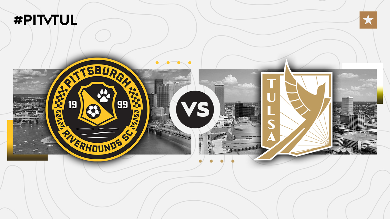 Pittsburgh Riverhounds vs FC Tulsa poster