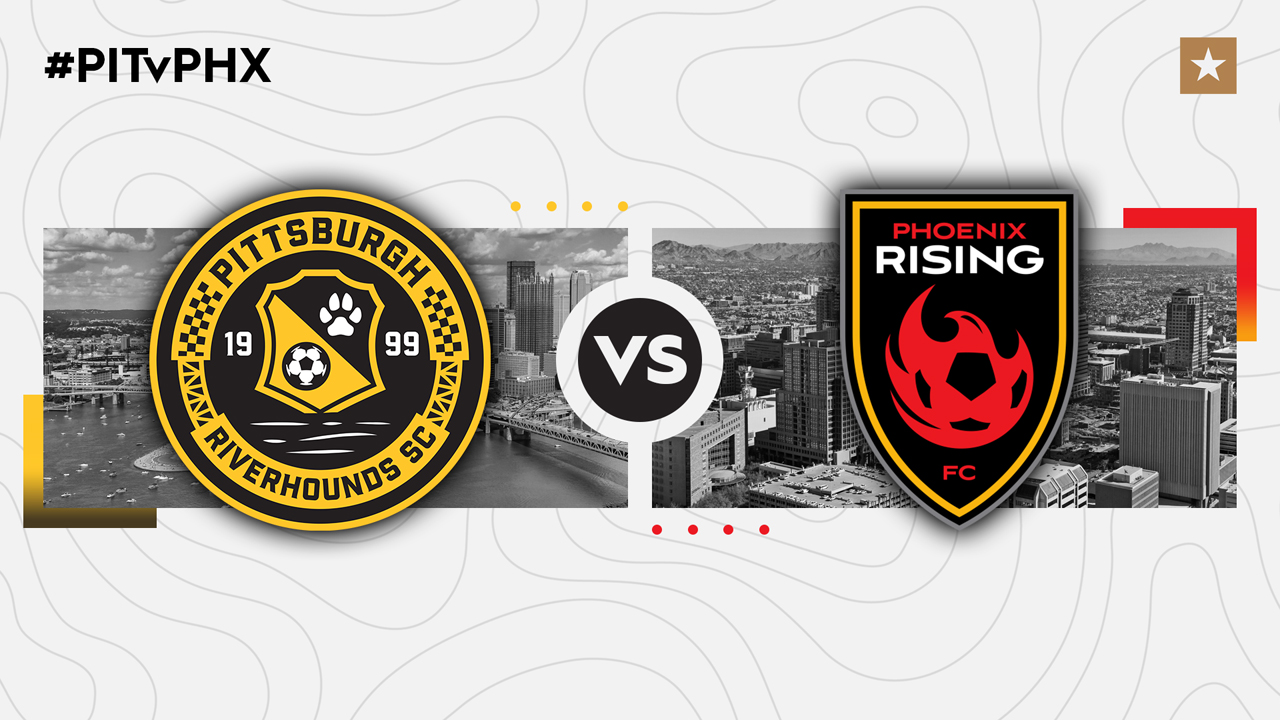 Pittsburgh Riverhounds vs Phoenix Rising poster