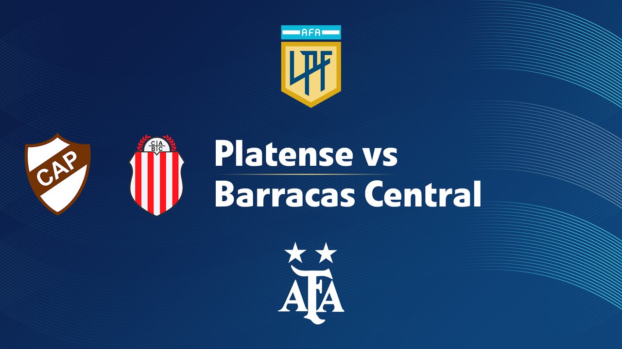 Platense vs Barracas Central poster