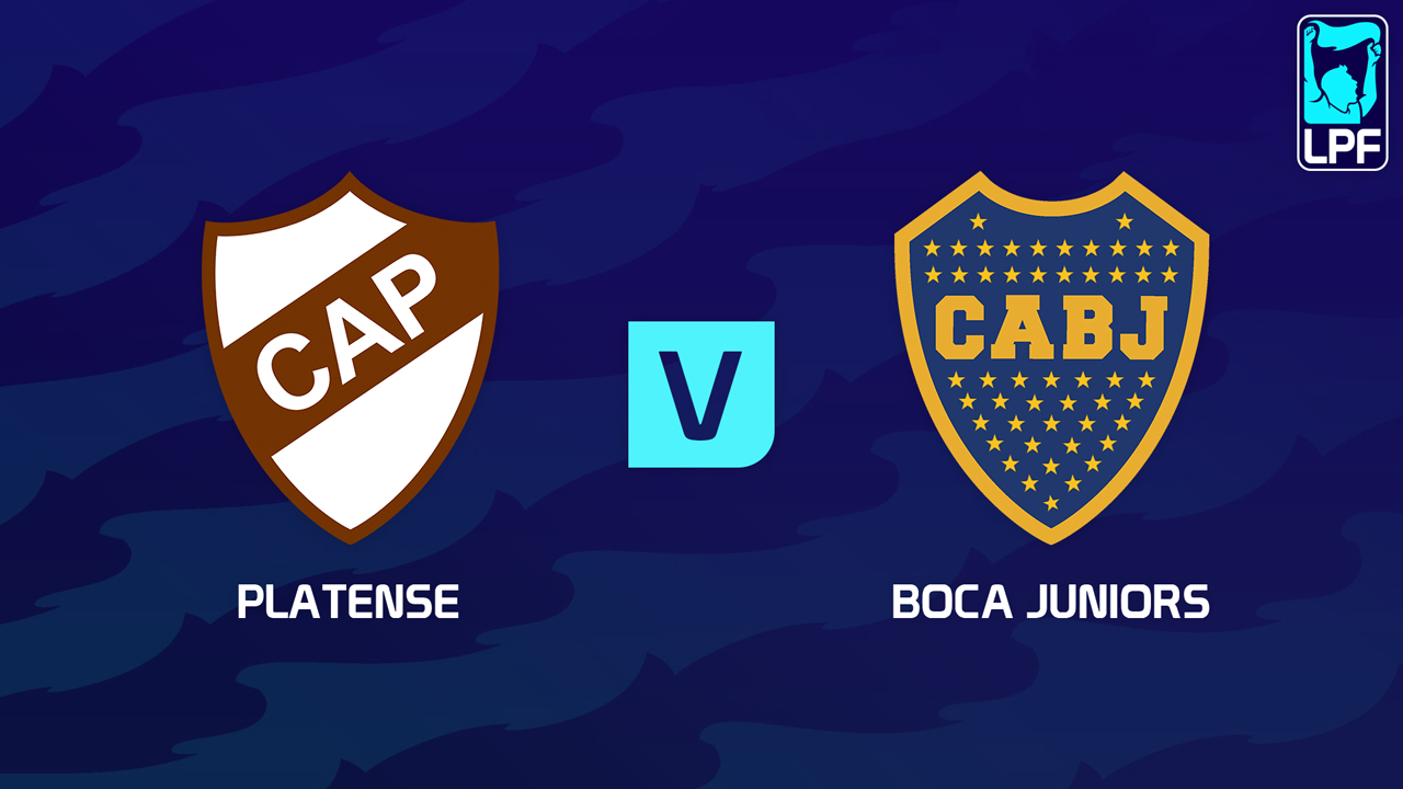 Platense vs Boca Juniors poster