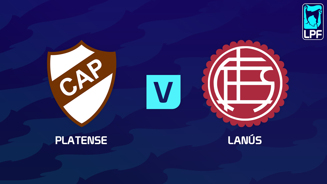Platense vs Lanús poster