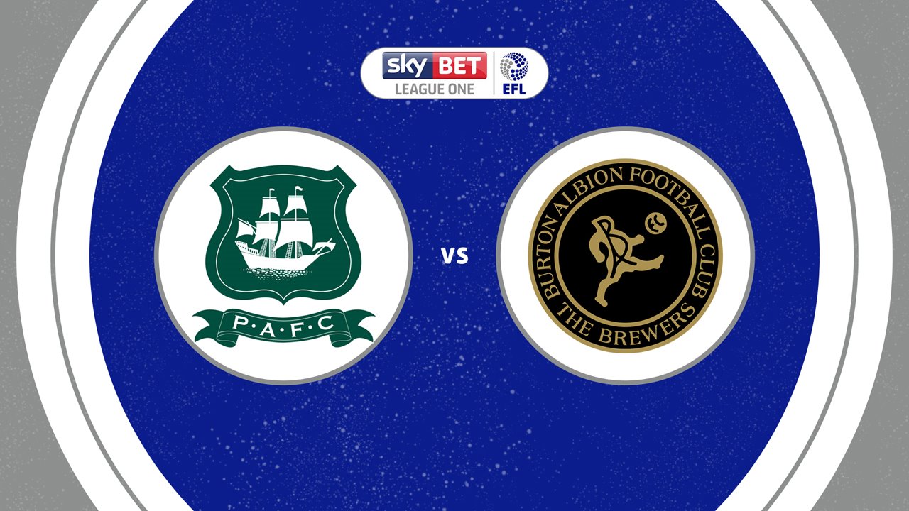 Plymouth Argyle vs Burton Albion poster