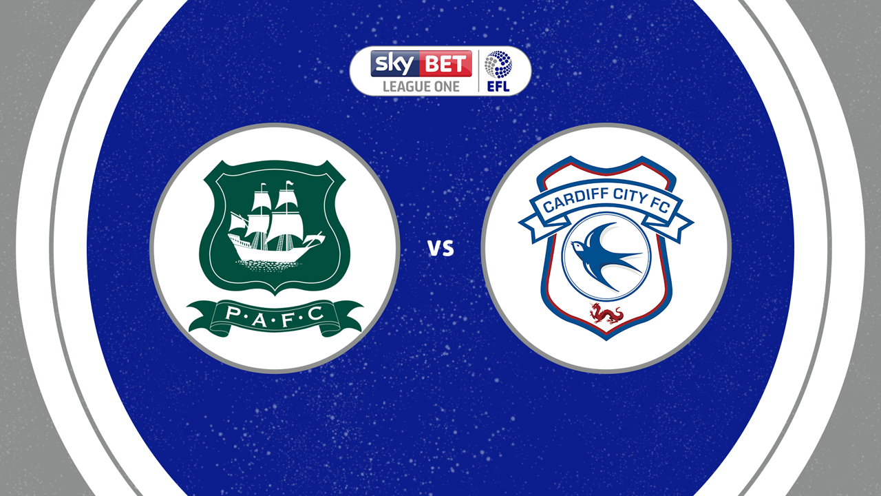 Plymouth Argyle vs Cardiff City poster
