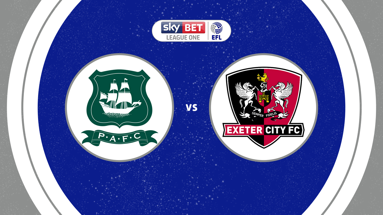 Plymouth Argyle vs Exeter City poster