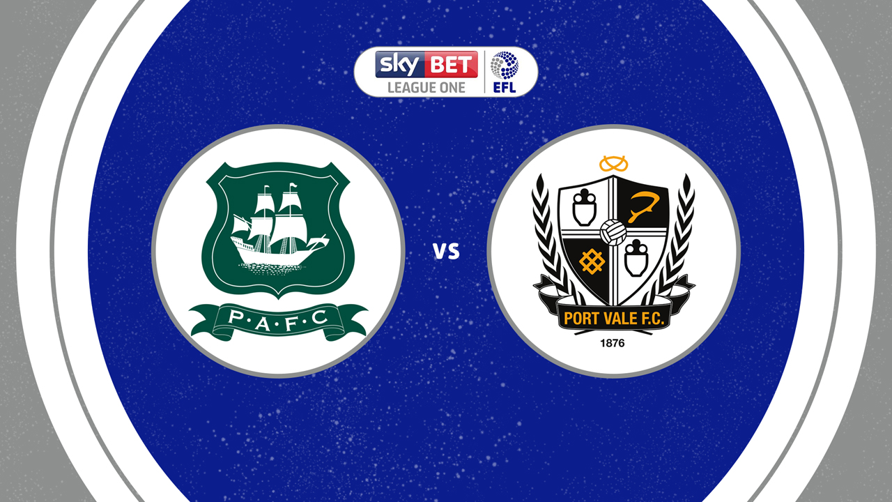 Plymouth Argyle vs Port Vale poster