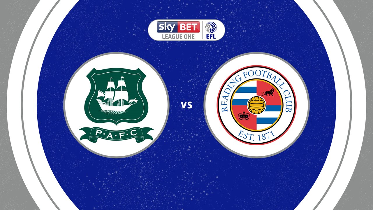 Plymouth Argyle vs Reading poster