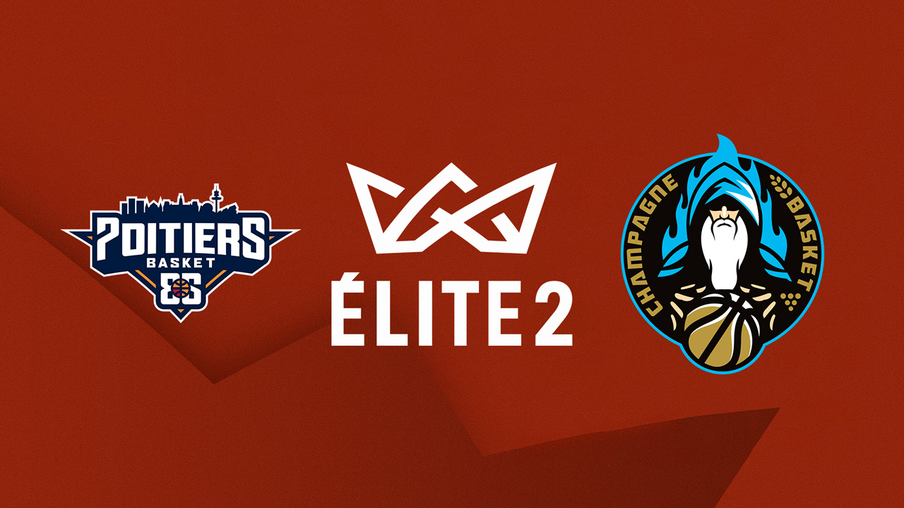 Poitiers Basket 86 vs Châlons-Reims poster
